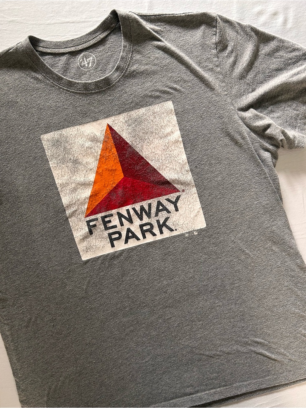 47 Brand Fenway Park T-Shirt XL Gray Boston Red Sox MLB Tee
